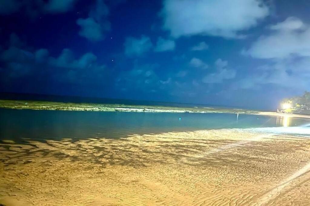 Apt Beira Mar Em Muro Alto Ao Lado Do Nanai Pôrto das Galinhas Exteriör bild