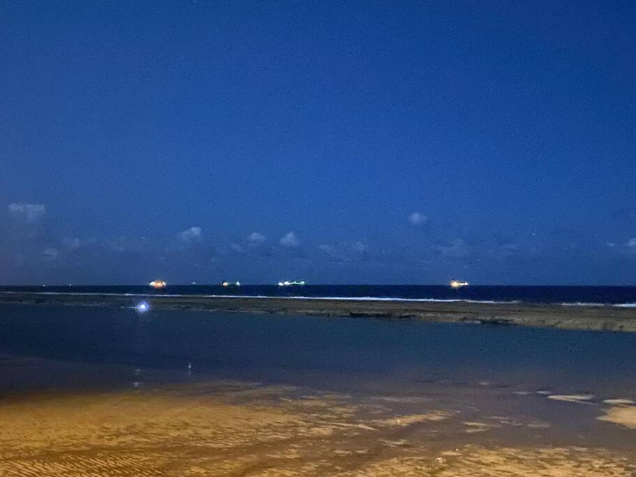 Apt Beira Mar Em Muro Alto Ao Lado Do Nanai Pôrto das Galinhas Exteriör bild